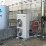 ヒートポンプ冷暖房システム（豊川市 バラ栽培）